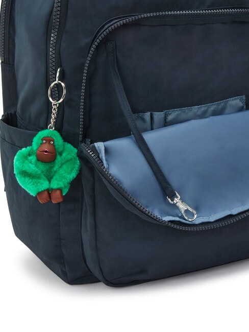 SEOUL Mochila con bolsillo para portátil de 15" bloque azul verde - Mochilas Escuela & Tiempo Libre