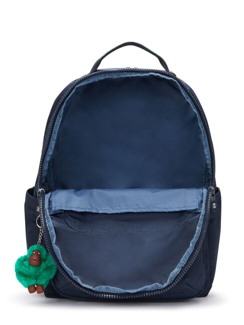 SEOUL Mochila con bolsillo para portátil de 15" bloque azul verde - Mochilas Escuela & Tiempo Libre