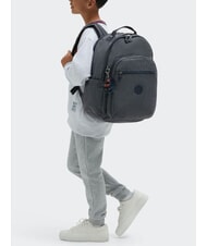 KIPLING SEOUL COLLEGE Mochila con bolsillo para portátil de 15" marinenavy - Mochilas Escuela & Tiempo Libre - 8