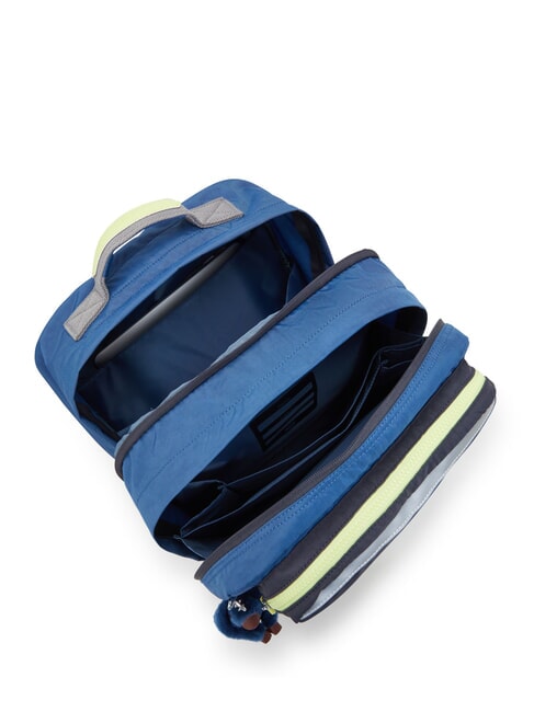 SCOTTY Mochila grande para pc de 15" bloque azul de fantasía - Mochilas Escuela & Tiempo Libre