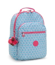 KIPLING SEOUL LAP Mochila con bolsillo para portátil de 15" combinación geográfica de ensueño - Mochilas Escuela & Tiempo Libre - 2