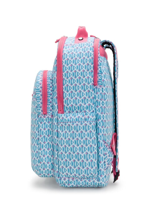 SEOUL LAP Mochila con bolsillo para portátil de 15" combinación geográfica de ensueño - Mochilas Escuela & Tiempo Libre