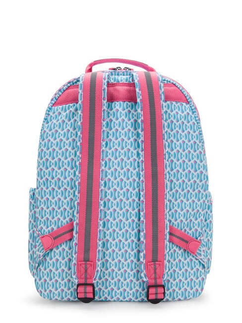 SEOUL LAP Mochila con bolsillo para portátil de 15" combinación geográfica de ensueño - Mochilas Escuela & Tiempo Libre