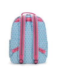 KIPLING SEOUL LAP Mochila con bolsillo para portátil de 15" combinación geográfica de ensueño - Mochilas Escuela & Tiempo Libre - 4