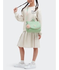 KIPLING NEW KICHIROU Bolsa de almuerzo con bandolera verde suave metalizado - Bolsas y accesorios  niños - 7