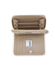 KIPLING MONEY LOVE Cartera mediana Firma en relieve beige - Carteras Mujer - 2