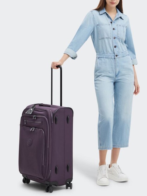 NEW YOURI SPIN M Carro de tamaño mediano ciruela suprema - Trolley Semirrígidos