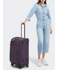 KIPLING NEW YOURI SPIN M Carro de tamaño mediano ciruela suprema - Trolley Semirrígidos - 7