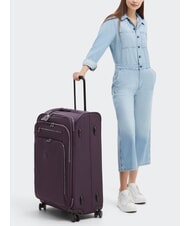 KIPLING NEW YOURI SPIN L Carro de gran tamaño ciruela suprema - Trolley Semirrígidos - 7
