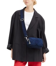 KIPLING MILDA Bolso de hombro acolchado Edredón azul aireado - Bolsos Mujer - 6