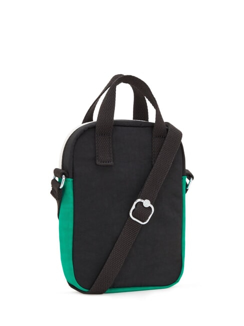 LEVY Micro bolsa para smartphones bloque negro verde oscuro - Bolsos Mujer