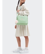 KIPLING MIYO Bolsa de almuerzo con bandolera verde suave metalizado - Bolsas y accesorios  niños - 6