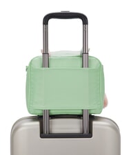 KIPLING MIYO Bolsa de almuerzo con bandolera verde suave metalizado - Bolsas y accesorios  niños - 7