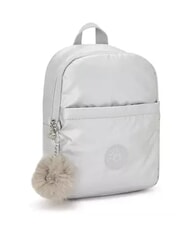 KIPLING MARLEE BP Mochila pequeña metálica platino m gg - Bolsos Mujer - 2