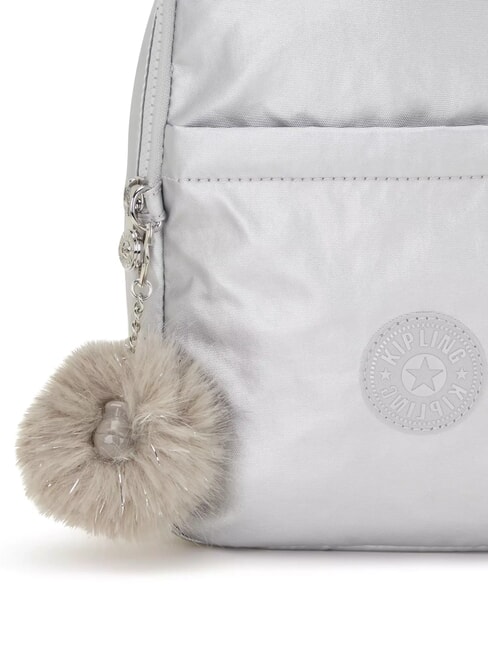 MARLEE BP Mochila pequeña metálica platino m gg - Bolsos Mujer