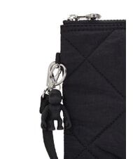 KIPLING FANCY Bolso de mano con puño colcha negra cósmica - Bolsos Mujer - 4