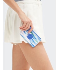 KIPLING CAMILO Tarjetero plano con cremallera azul diluido - Carteras Mujer - 5