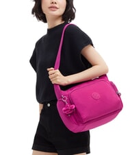 KIPLING GABB Bolso bandolera grande Fucsia brillante - Bolsos Mujer - 7