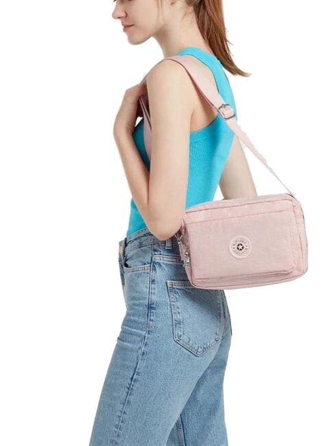 ABANU M bolsa de hombro relieve de rosa de primavera - Bolsos Mujer
