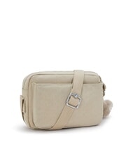 KIPLING ABANU S bolsa de hombro Firma en relieve beige - Bolsos Mujer - 3