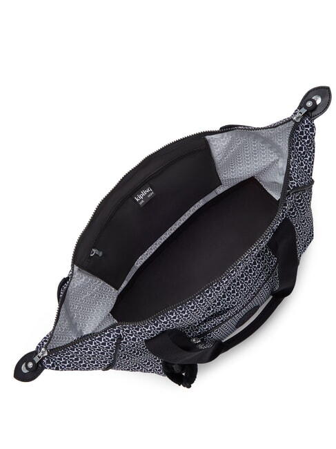 ART Bolso bandolera grande Impresión de firma - Bolsos Mujer