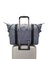 KIPLING ART Bolso bandolera grande Impresión de firma - Bolsos Mujer - 7