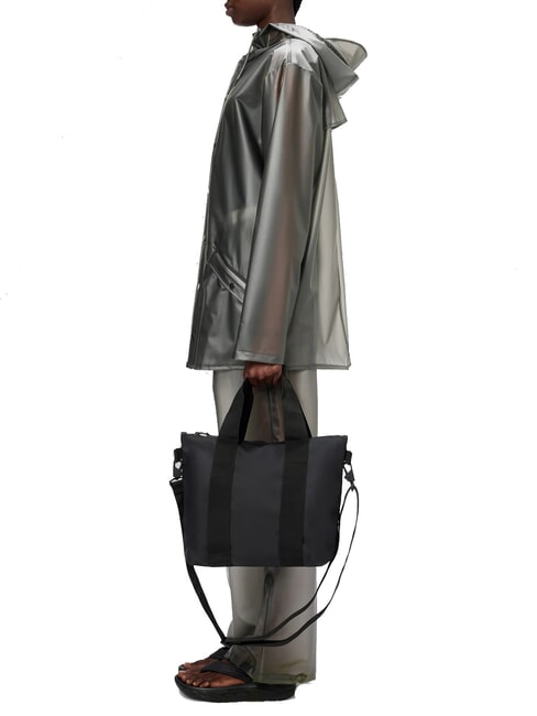 TOTE BAG Bolso de hombro, con correa para el hombro negro - Bolsos Mujer