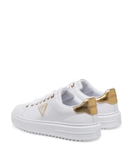 GUESS DENESA Zapatillas Oro blanco - Zapatos Mujer - 3