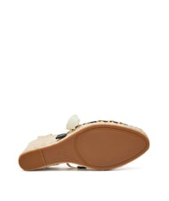 GUESS CYRENAM  Sandalias de alpargatas altas NEGRO - Zapatos Mujer - 5