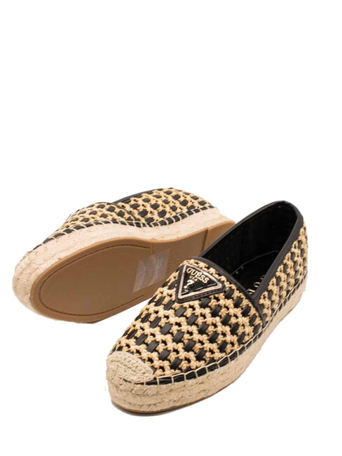 JOLANDON  Alpargatas mocasines NEGRO - Zapatos Mujer