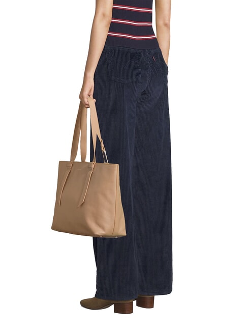 MALORY  Shopper de hombro, en piel. batería - Bolsos Mujer