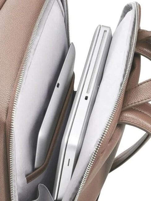 BRIGHTBEYOND Mochila para PC de 14" BEIGE - Mochilas para port&aacute;til