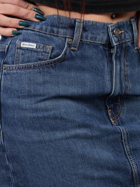 HIGHWAIST MOM SHORT Vaqueros cortos GJ Vintage Mediano WA - Jeans