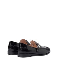 COCCINELLE LORD SHINY  Mocasines de piel negro - Zapatos Mujer - 3