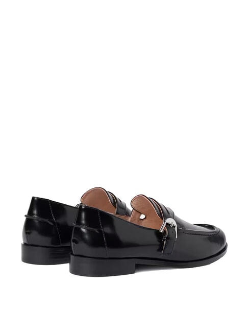 LORD SHINY  Mocasines de piel negro - Zapatos Mujer