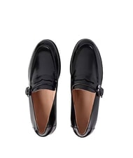 COCCINELLE LORD SHINY  Mocasines de piel negro - Zapatos Mujer - 4