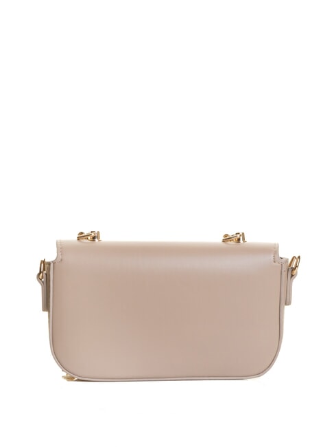 NAMMOS RE Mini bolso con solapa y bandolera beige - Bolsos Mujer