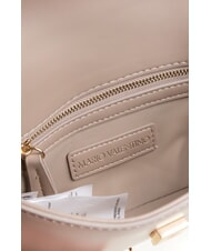 MARIO VALENTINO NAMMOS RE Mini bolso con solapa y bandolera beige - Bolsos Mujer - 4