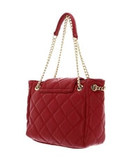 MARIO VALENTINO OCARINA Bolso acolchado con asas de cadena rojo - Bolsos Mujer - 3