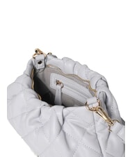 MARIO VALENTINO OCARINA Bolso de mano acolchado con correa para el hombro perla - Bolsos Mujer - 4