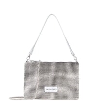 MARIO VALENTINO NABILAH Bolso de mano con pedrer&iacute;a y bandolera plata - Bolsos Mujer - 2