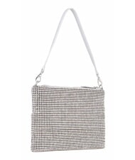 MARIO VALENTINO NABILAH Bolso de mano con pedrer&iacute;a y bandolera plata - Bolsos Mujer - 4