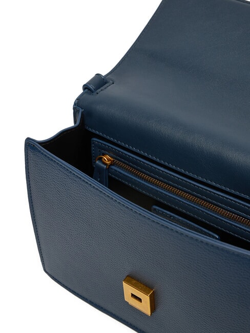 USHUAIA Bolso de doble funci&oacute;n con solapa azul - Bolsos Mujer