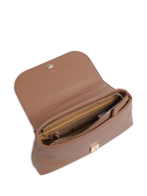 ARCADIA Bolso de hombro con solapa beige - Bolsos Mujer