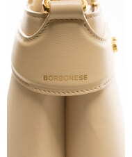 BORBONESE ARMOR  Bolso de mano, con bandolera arena - Bolsos Mujer - 4