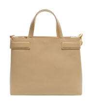 BORBONESE ARMOR  Bolso de mano, con bandolera arena - Bolsos Mujer - 5