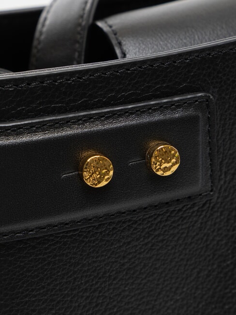 ARMOR  Bolso de mano, con bandolera, en piel. negro - Bolsos Mujer