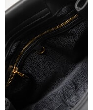 BORBONESE ARMOR  Bolso de mano, con bandolera, en piel. negro - Bolsos Mujer - 6