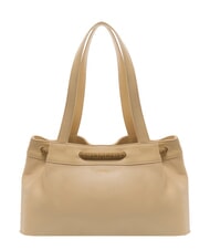 BORBONESE FILO  Bolso de hombro, de piel arena - Bolsos Mujer - 4