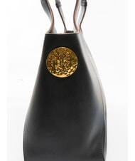 BORBONESE MEDAILLE  Bolso de hombro, de piel negro - Bolsos Mujer - 4